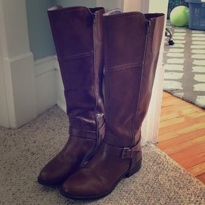 Size 8 Merona Brown Tall Boots